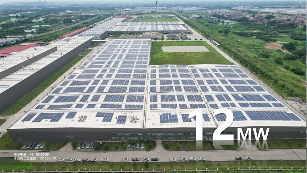 年發電量：12,896,200度，年減排二氧化碳：12923.11噸