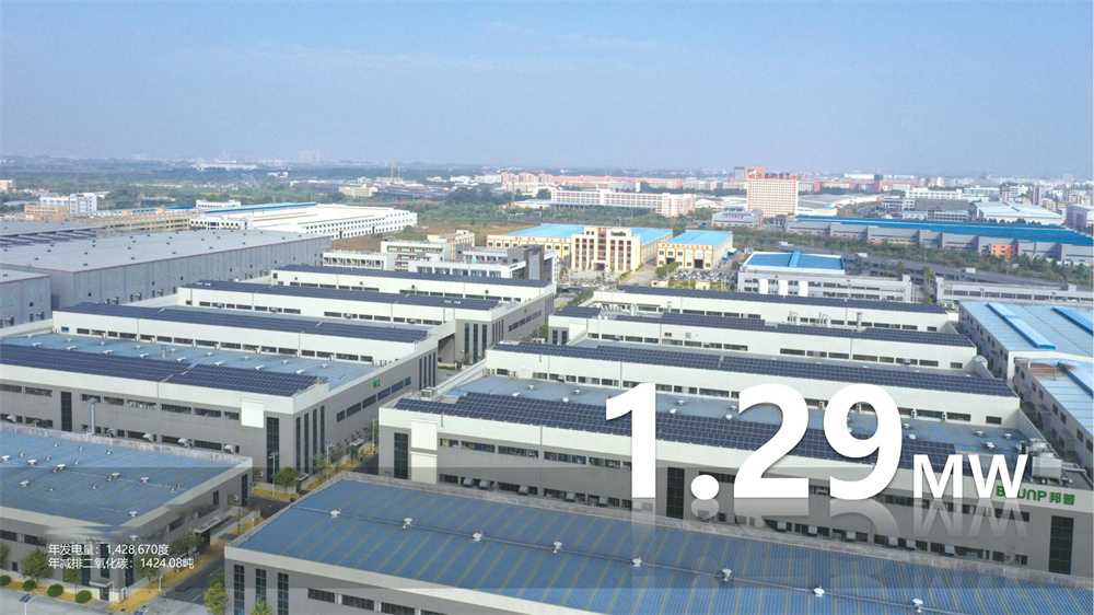 年發電量：1,528,670度，年減排二氧化碳：1524.08噸